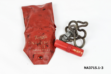  Printed in gold on front: 'Sanax Snakebite Kit