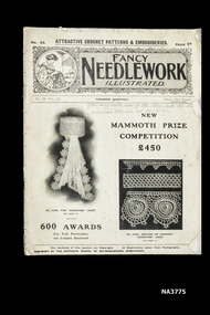 Fancy Needlework - Illustrated - Price 1 penny - Volume 2, No 23 - from a set printed in 1913