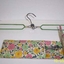 Rectangular cotton case covered in floral patterns, 