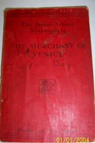 Book, The Merchant of Venice