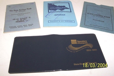 Two State Savings Bank of Victoria bank books