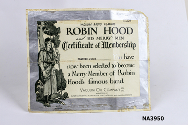 Document - Certificate of Membership