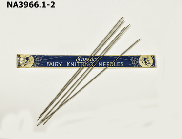 Packet of four knitting needles