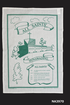 Commemorative tea towel 
