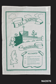 Commemorative tea towel 