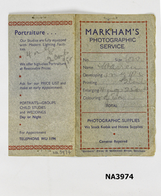 Document - Photographic Folder