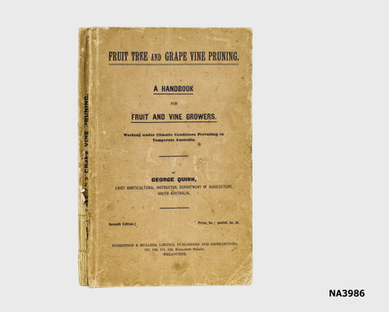 A handbook for fruit and vine growers.