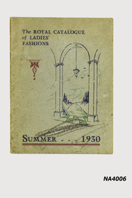 Book with grey cover  'The Royal Catalogue of Ladies Fashions' Summer 1930'.  