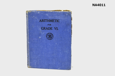  'Arithmetic for Grade V1' First Edition