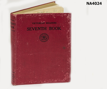 Red covered Victorian reader.  Seventh book