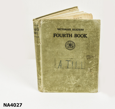 Green Victorian reader.  Fourth book
