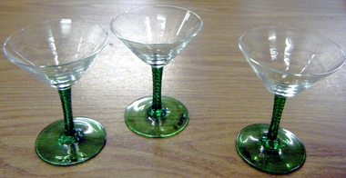 Domestic object - Cocktail Glasses, 1920s