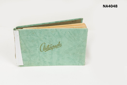 Green Autograph Book