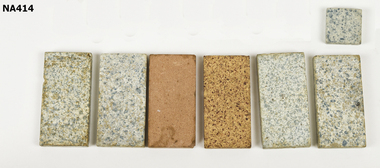 Small rectangular tiles and one square tile
