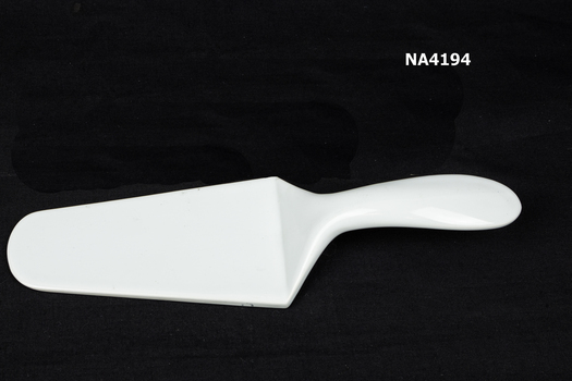 White China Cake Slice