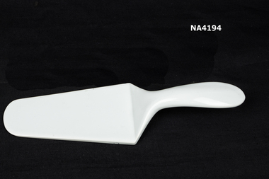 White China Cake Slice