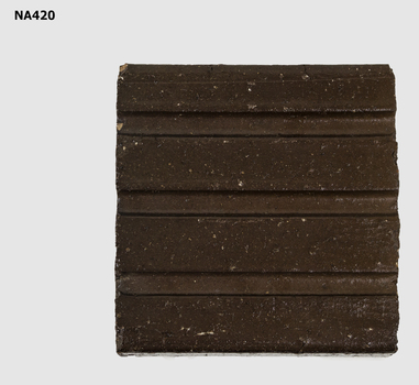 Tile with ridges