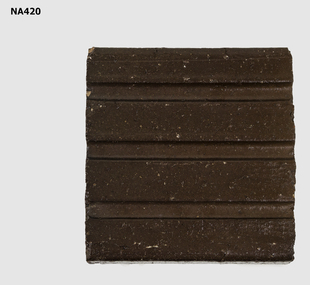Tile with ridges