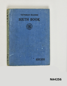 Blue cloth cover (hard cover) 241 pages Victorian Reading Book.