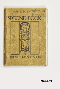 Brown cardboard cover, spine slightly damaged