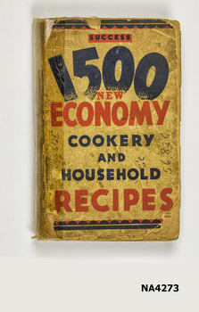 Cookery Book - '1500 New Economy Cookery and Household Recipes' 1932. 