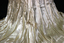 1945 Cream satin  wedding dress (back detail)