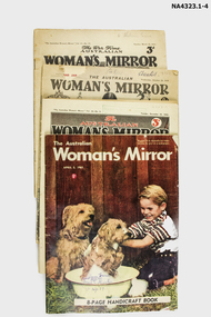 4 copies of The Australian Woman's Weekly : Dec 1941, Aug 1956, Oct 1959, Apr 1961