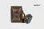  leather case  with carrying strap