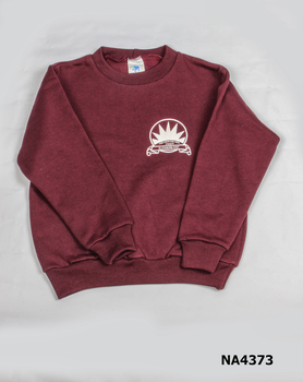 Maroon school windcheater. 