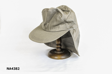 Grey French Foreign Legion style sun hat