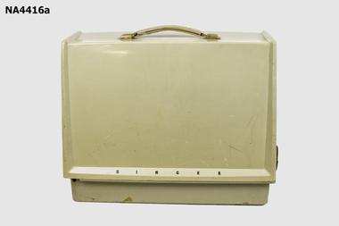 Sewing machine in case