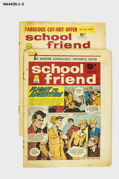 Cover of 'School Friend' girls' magazine .