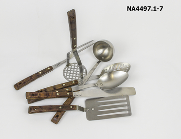 Set of kitchen utensils. 