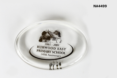 Memorabilia - Paper Weight, 2001