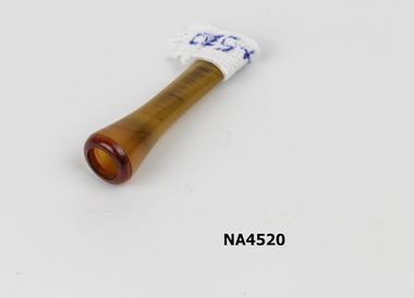 Amber bakelite cigarette holder 