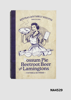 Soft cover book of Australian recipes