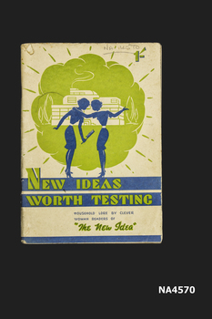 Booklet of New Ideas and Handy Hints for Cooking and Household