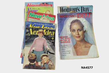 Women's magazines, New Idea and women's day.