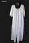 1966 white elbow length sleeved coat