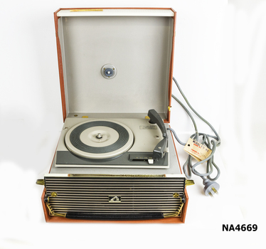 Portable record player