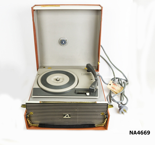 Portable record player