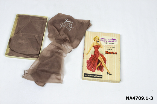 A pair of nylon stockings
