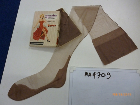 A pair of nylon stockings