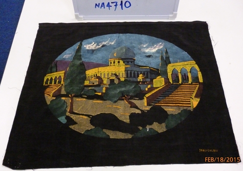 Velvet square material 