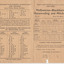 Folding Card Timetable 