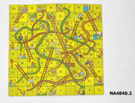 'Snakes and Ladders'  board game