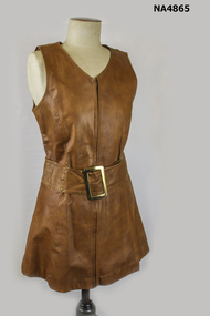 Clothing - Leather dress, C1979