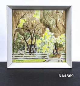 Small water colour painting