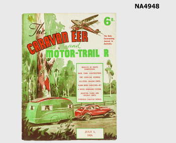 periodical journal of articles relating to use, construction, sale, fit-outs and articles relating to caravaning. T