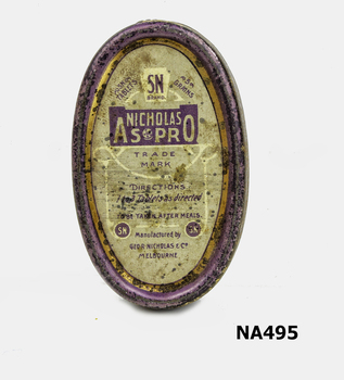 Nicholas Aspro Tin